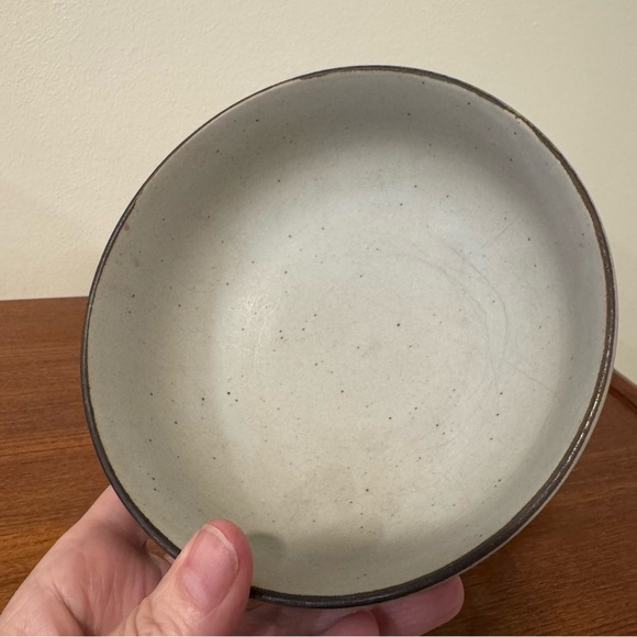 Set Of 2 Otagiri Horizon stoneware coupe cereal soup bowls 6 1/8" Gray blue - Picture 4 of 4